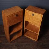 Bedside Cabinets in Karelian Birch