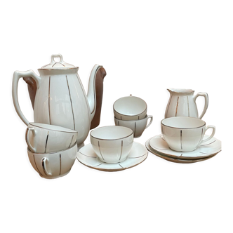 Art Deco coffee service Limoges Bernardaud et Cie