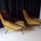 Armchairs Gérard Guermonprez