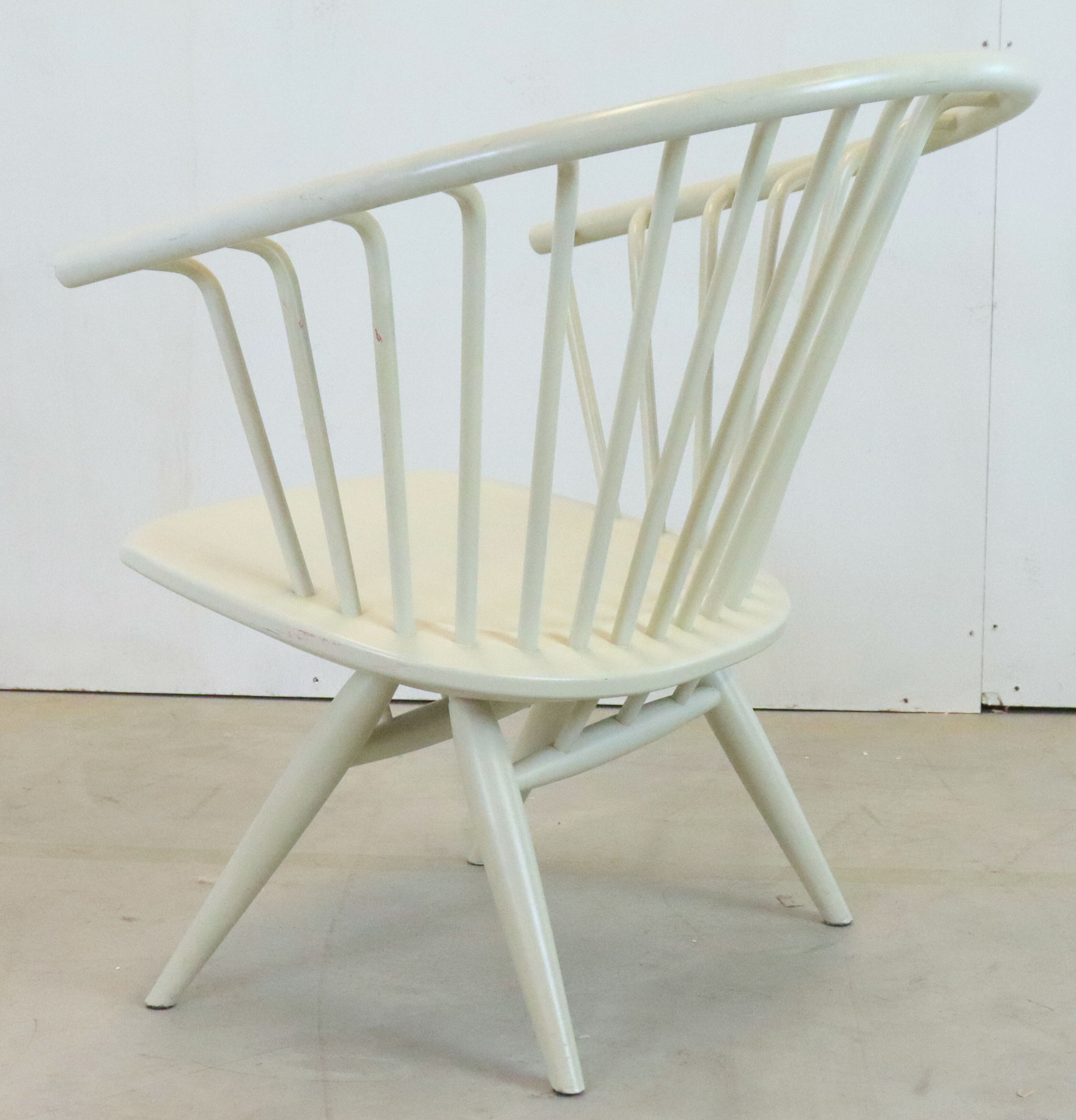 Crinolette vintage design armchair by Ilmari Tapiovaara for Asko