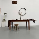 Cherry farmhouse table with 260cm extensions