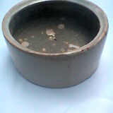 Trinket bowl in raku-yaki