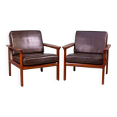 Mid-Century Teak Armchair by Sven Ellekær for Komfort, 1960s
