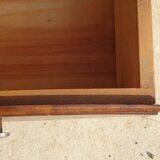 Simple walnut chest of drawers