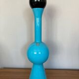 Italian blue opaline design vase