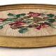 Vintage Canvas Golden Wood Frame