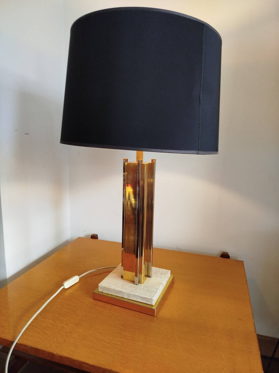 Italian lamp attributed to Willy Rizzo – 1970s