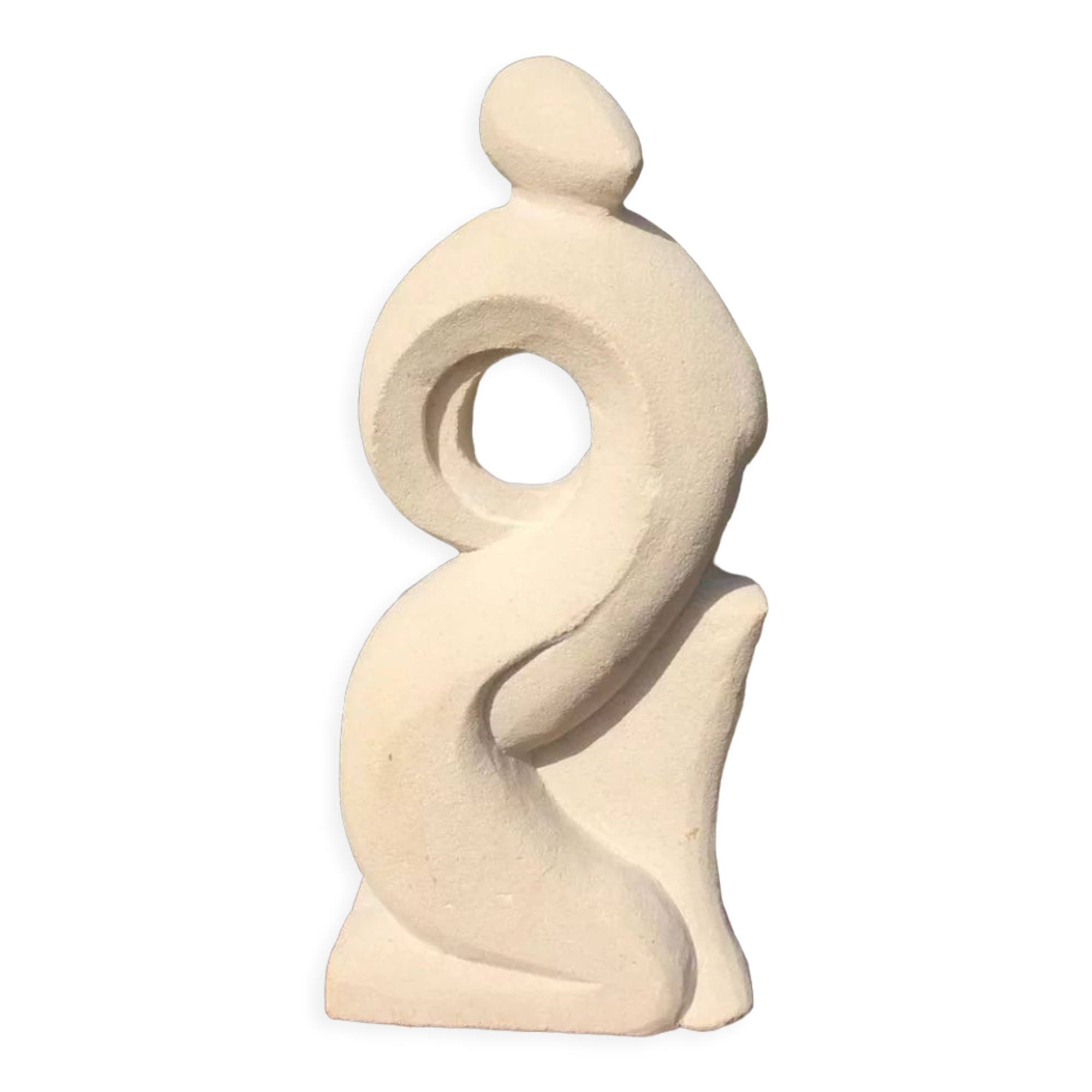 Limestone sculpture from the 70's