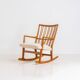 “ML33” rocking chair by Hans J. Wegner for A. Mikael Laursen