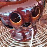 Vintage double-lit lamp base