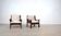 1970s rosewood Italian lounge chairs