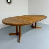 Antique solid pine table, Scandinavian design Rainer Daumiller, 70s