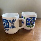 Two Mobil cups