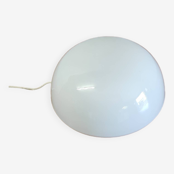 Opaline globe wall light 20 cm - 50s/60s