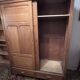 Large solid oak wardrobe – 2 sliding doors – 2