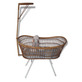 Rattan Crib by Rohe Noordwolde made in Holland