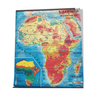 Geography school map