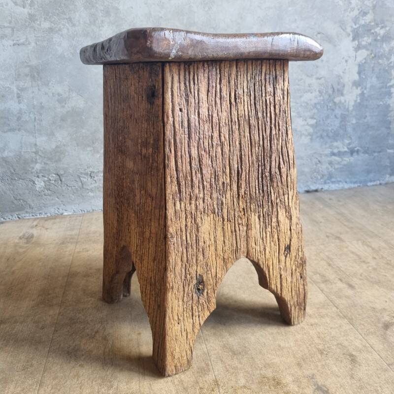 Brutalist stool