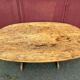 Oval dining table