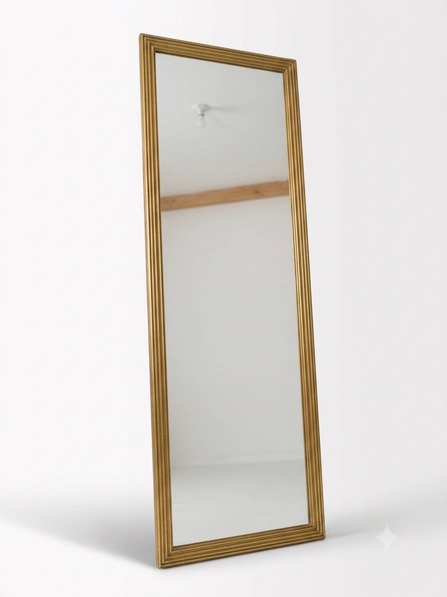 Miroir doré panoramique