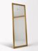 Golden panoramic mirror