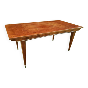 table à manger en teck - rallonges