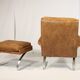 Armchair "Swing" and Ottoman by Reinhold Adolf and Hans-Jürgen Schrapfer for Horn, 1970 s