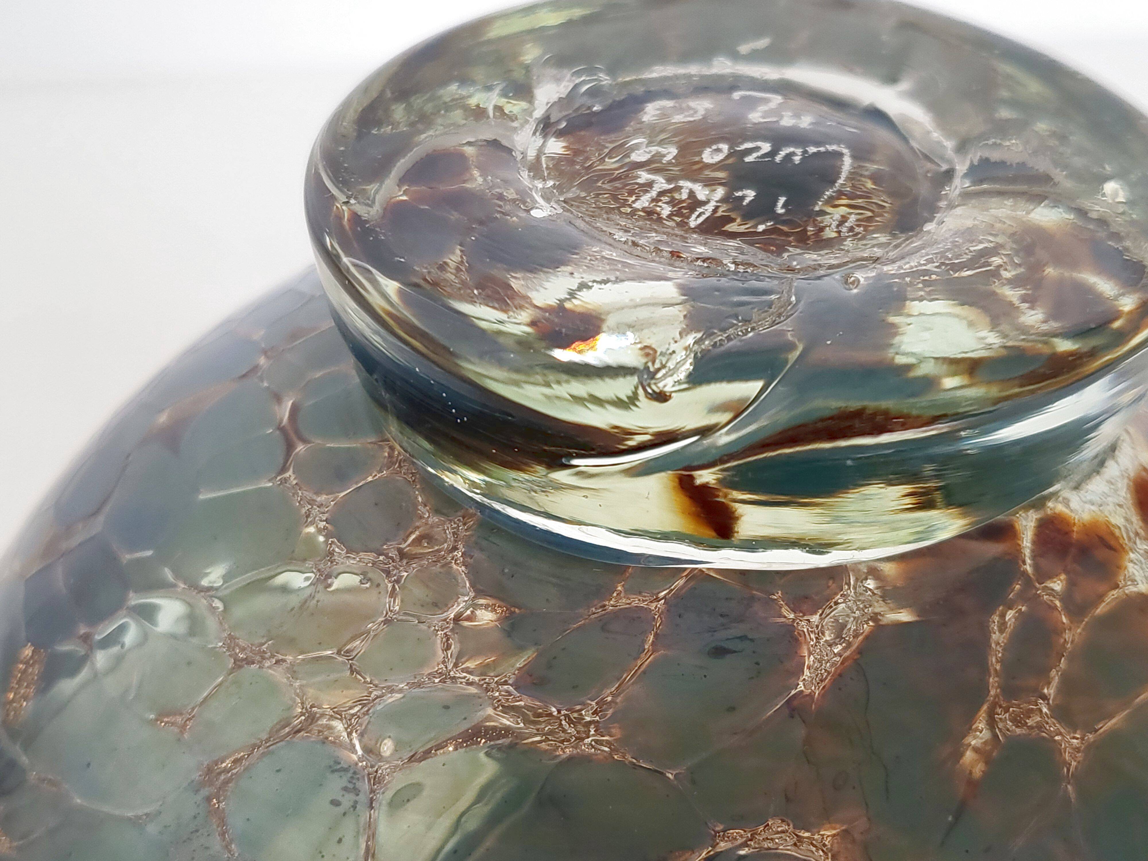 Vintage vase by Michèle Luzoro 1980