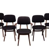 Louis van Teeffelen scissors dinner chairs , wébé, Dutch design
