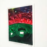 Signed abstract painting