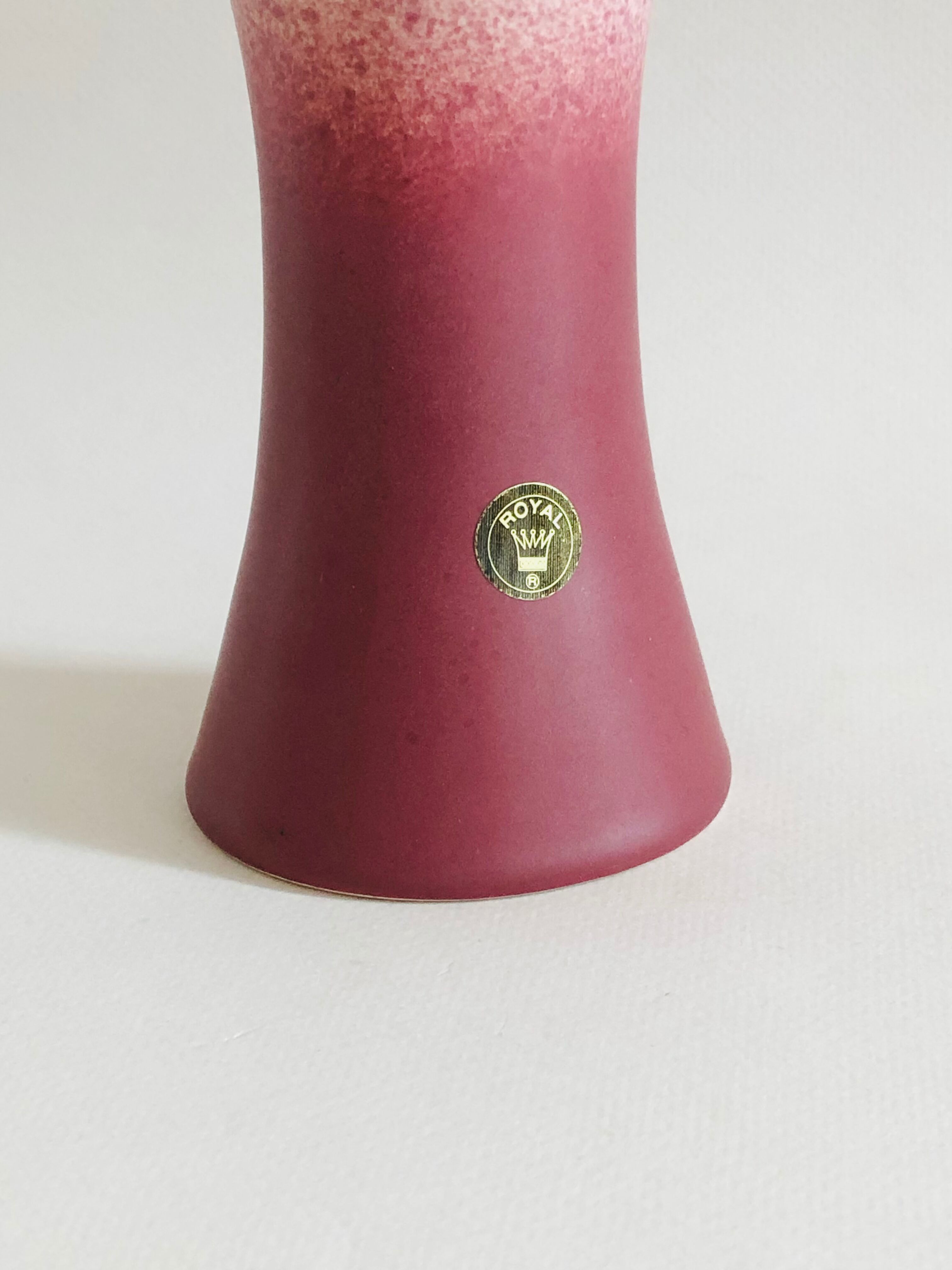 Vintage ceramic vase Royal, Netherlands