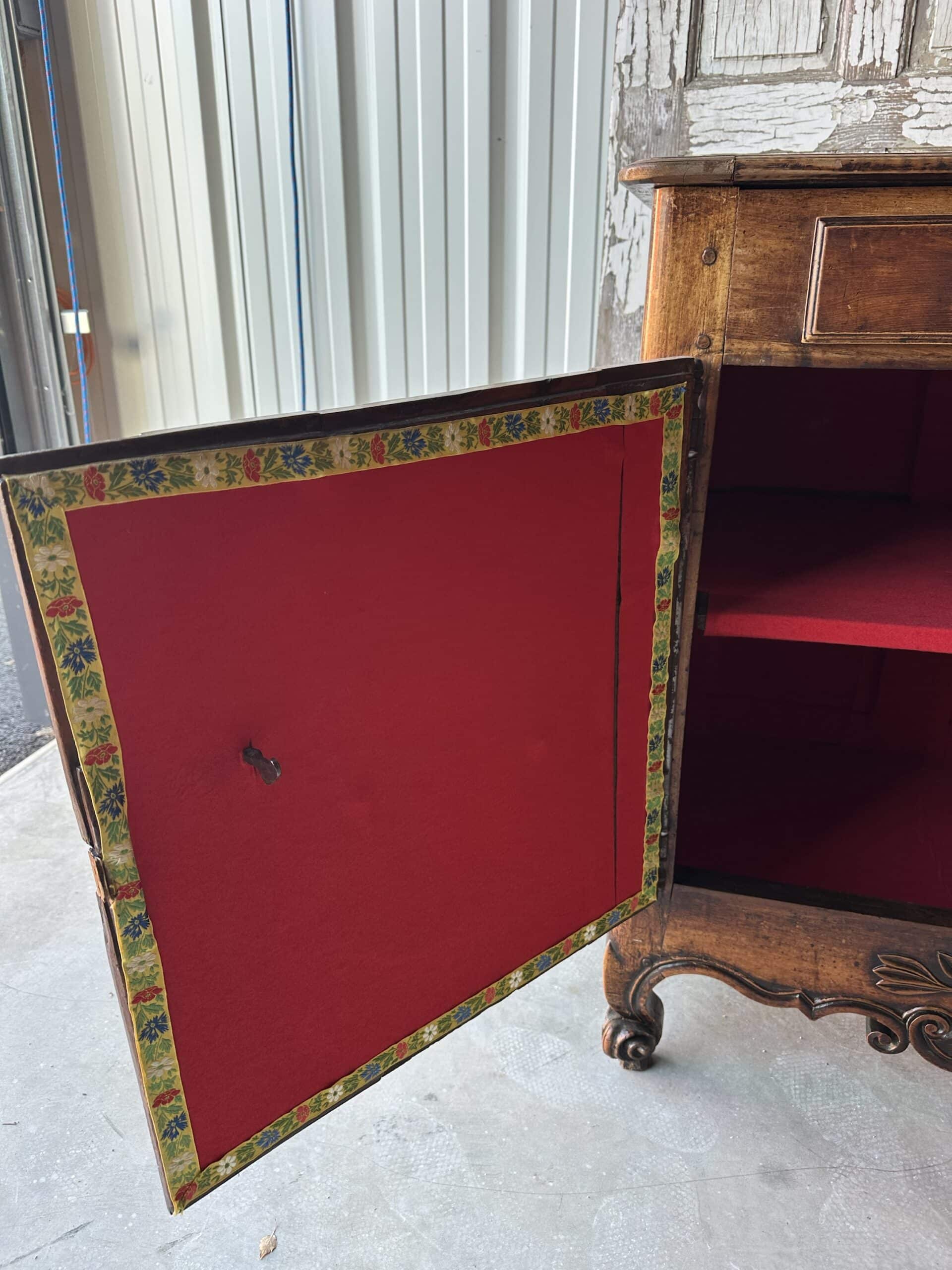 Rustic Louis XV style buffet