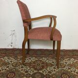 Armchair bridge mustache art deco
