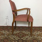 Armchair bridge mustache art deco