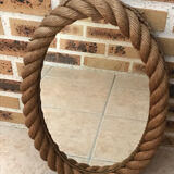 Oval rope mirror