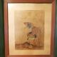Mixed Technique - Fish - Silvio Polloni (Florence 1888-1972) Frame in Wood
