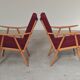 Pair of Boomerang armchairs Antonin Suman TON Thonet 1960