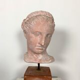 Buste statue rose style grec
