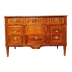 Commode Louis XVI en marqueterie de bois de placage XIX siècle