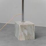 Harvey Guzzini arc floor lamp 1970s vintage modernism