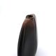 Vase noir et marron de Pierre Lebe pour Virebent