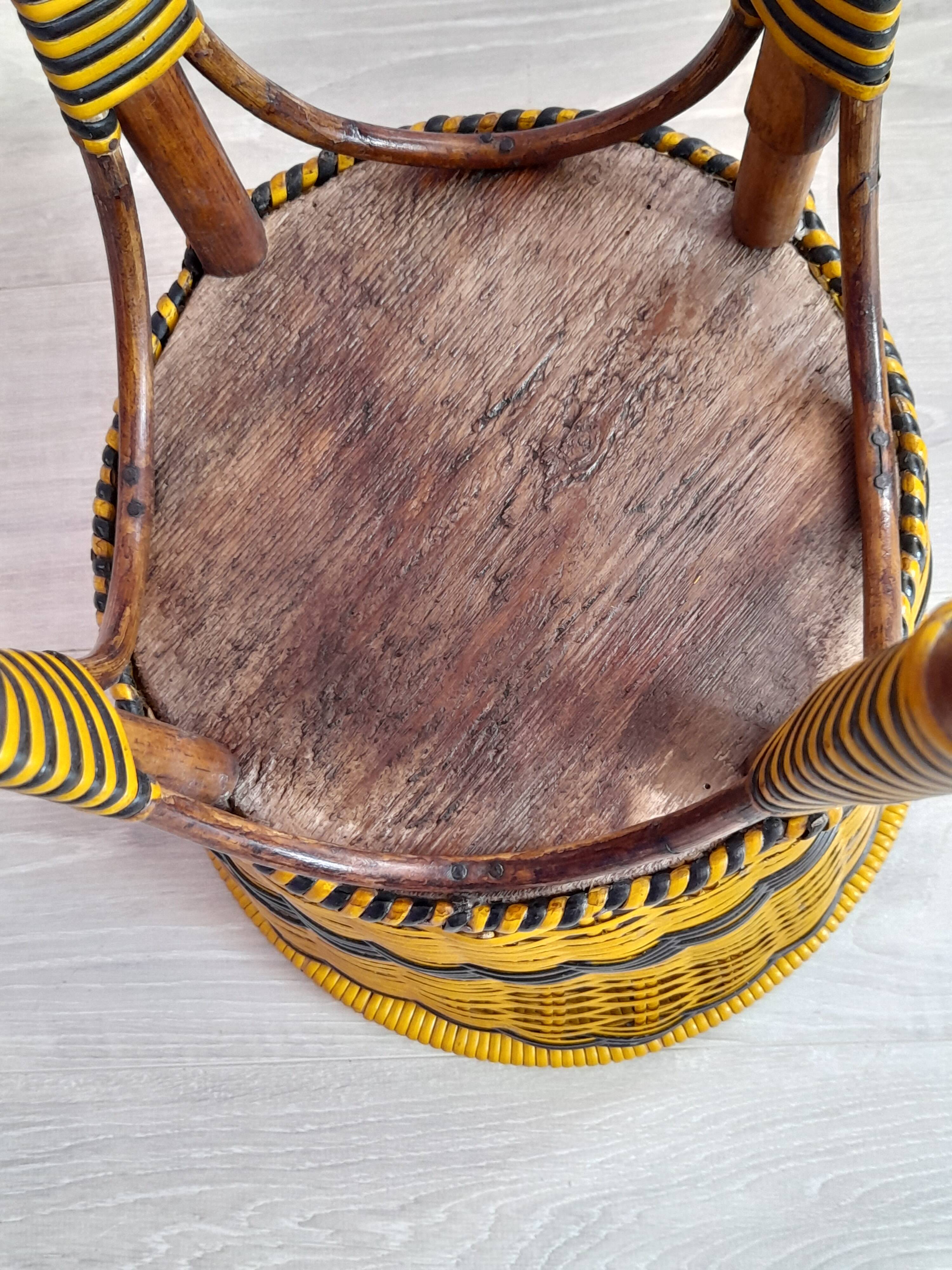 Vintage pedestal planter