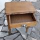 Vintage wooden bedside table