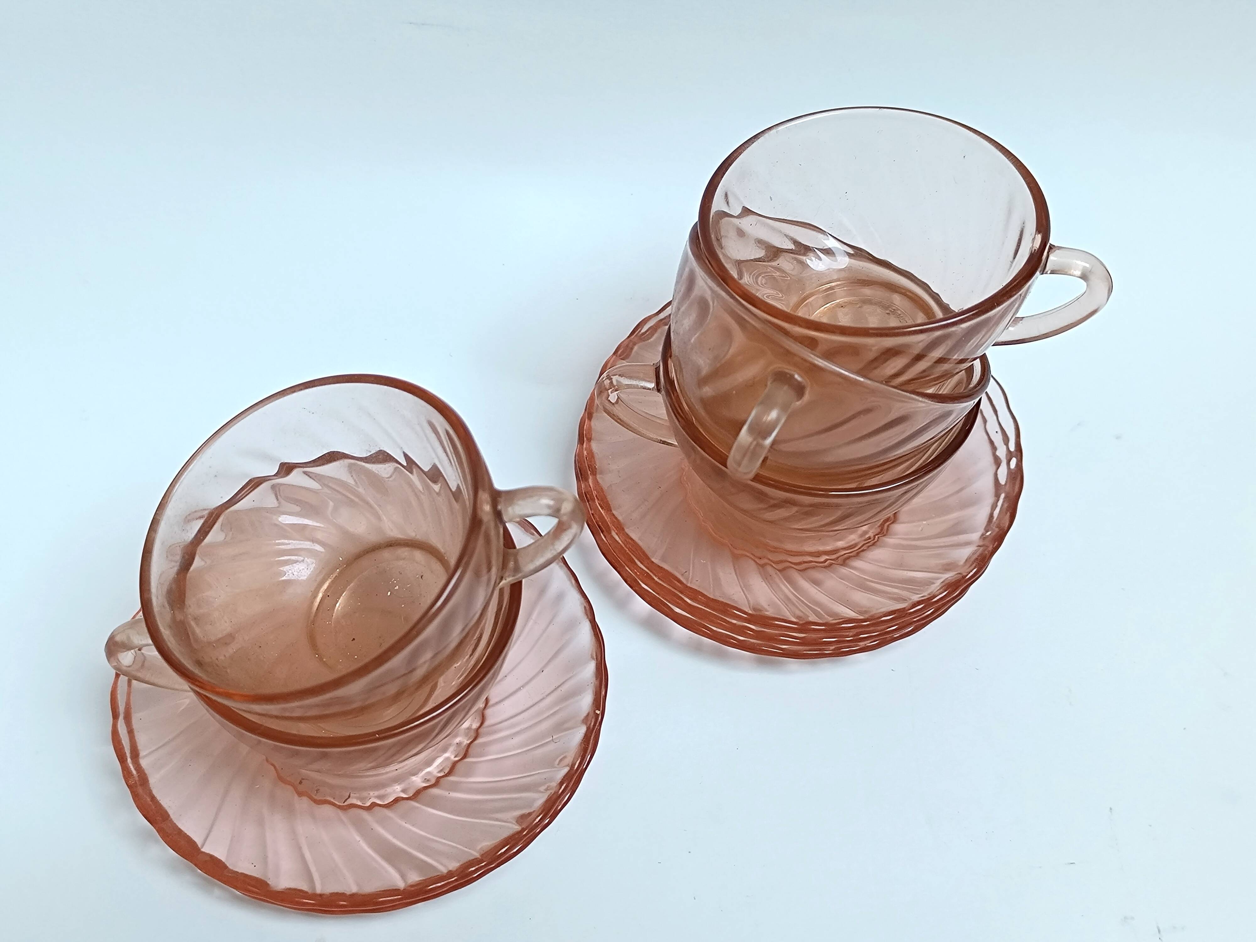 Luminarc Rosaline espresso cups