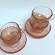 Luminarc Rosaline espresso cups