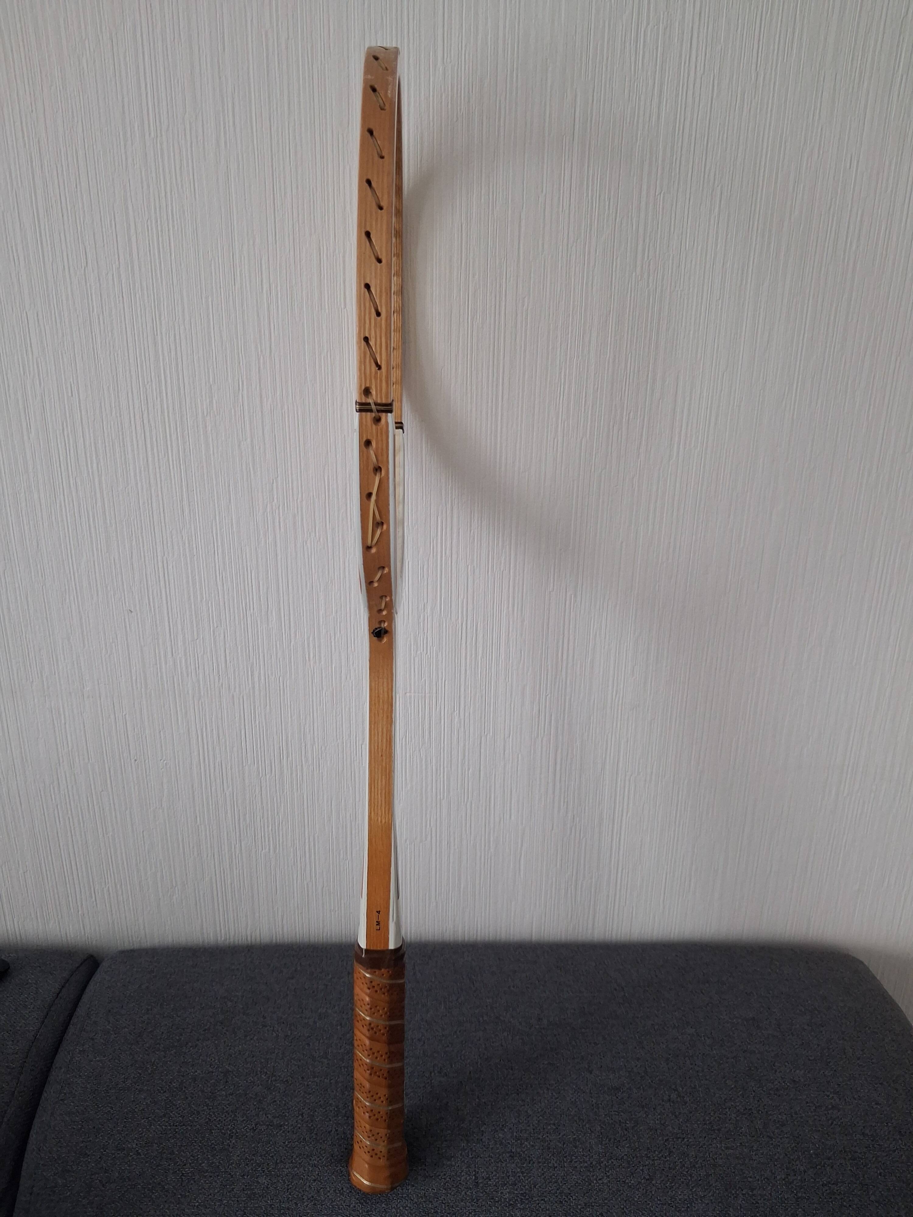 Dunlop Court Ace tennis racket Mark Cox