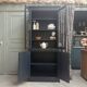 Two-body antique black sideboard (renovated)