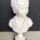 Alabaster bust