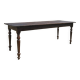 Table de ferme en noyer