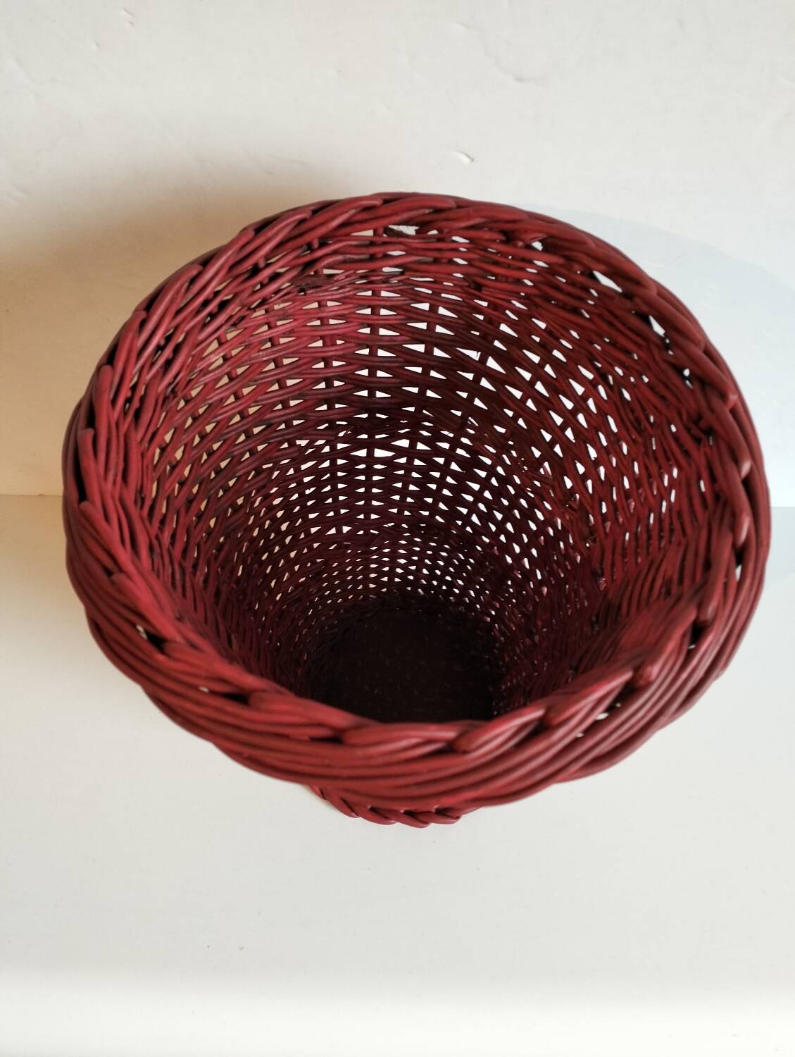 Rattan plant pot
